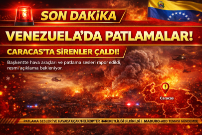 SON DAKİKA | Venezuela’da Patlamalar