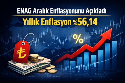 ENAG Aralık Enflasyonunu Açıkladı: Yıllık Oran %56,14