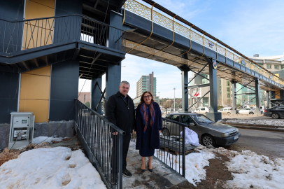 Gaziantep'te Abdülhadi Çelik Üst Geçidi hizmete girdi