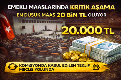 Emekli Maaşlarında Kritik Adım: En Düşük Maaş 20 Bin TL’ye Yükseliyor