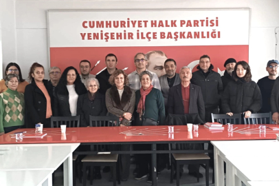 CHP Yenişehir'de 'Temel Üye Eğitimi' ilgi gördü