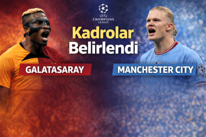Galatasaray – Manchester City: Kadrolar Açıklandı
