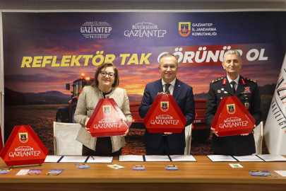 Gaziantep’te çiftçilere reflektör dağıtılacak