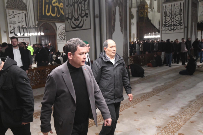 Başkan Erkan Aydın Bursa'da fetih duasına katıldı