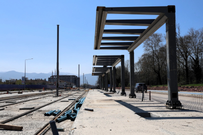 Kartepe Tramvay Hattı’nda duraklar ortaya çıktı