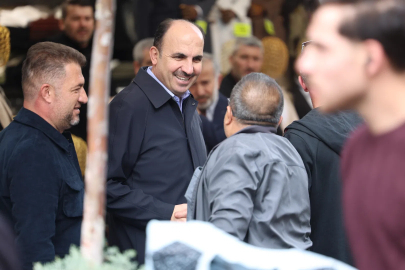 Konya'da Başkan Altay’dan esnafa bayram ziyareti
